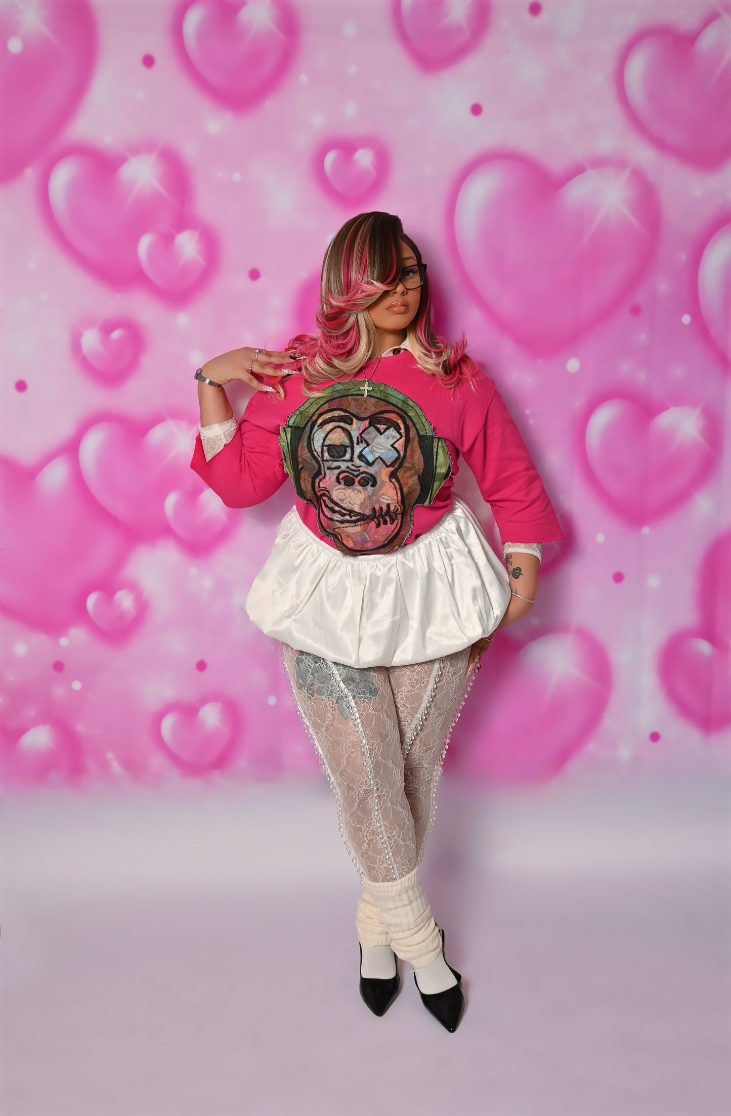 “Venus” Wise Men Patch Oversized Tee