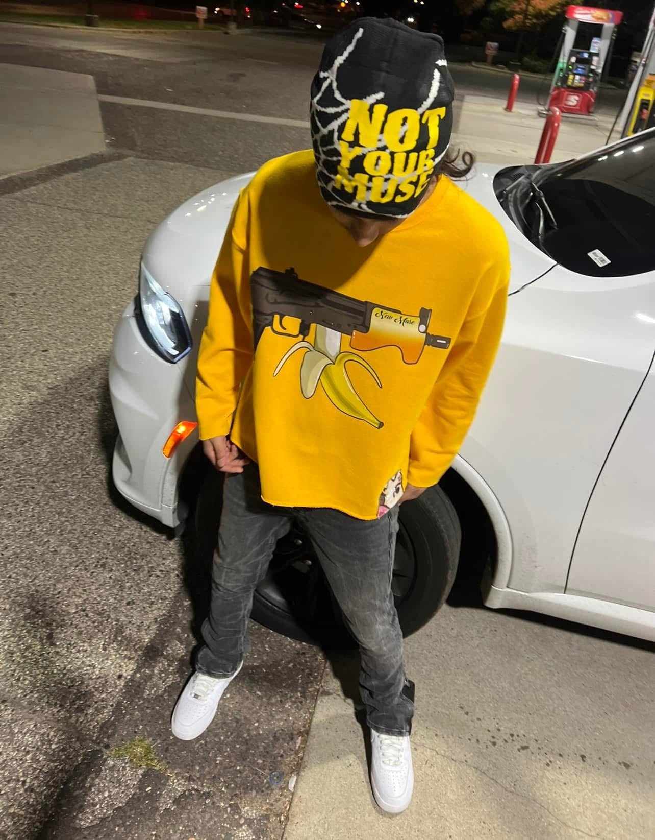 Banana Clip Long Sleeve